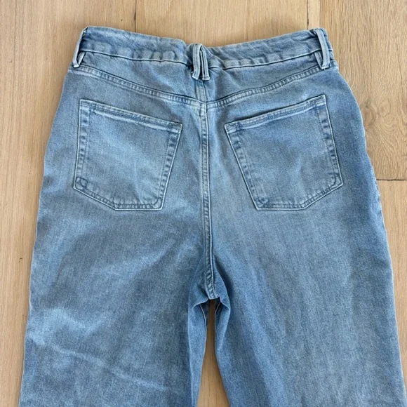 Good American Good Boy Straight Jeans Size 31 - Picture 11 of 12